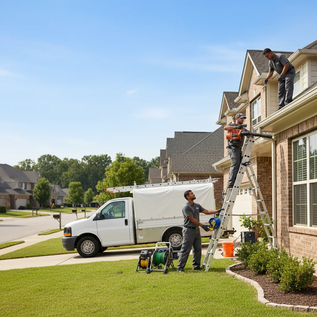 Home Gutter Service in Oktaha, OK near me